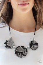 Load image into Gallery viewer, Paparazzi ♥ Viper Pit - Black ♥ Necklace
