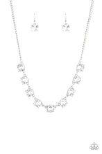 Load image into Gallery viewer, Iridescent Icing - White ♥ Necklace
