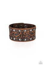 Load image into Gallery viewer, Nature Guide - Brown ♥  Leather Bracelet
