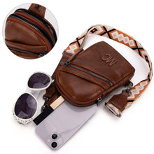 Load image into Gallery viewer, MC-3352 Milan Chiva Sling Bag/Crossbody/Chest Bag - Brown
