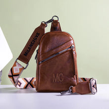 Load image into Gallery viewer, MC-3352 Milan Chiva Sling Bag/Crossbody/Chest Bag - Brown
