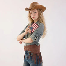 Load image into Gallery viewer, MW-WL-1385-2007-JN Montana West American Flag RFID Zip Around Wallet - Jean
