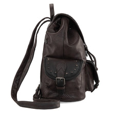 Load image into Gallery viewer, MWC-043A Montana West Stone Wash Backpack - Coffee
