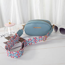 Load image into Gallery viewer, MWC-086BBL Montana West Small Crossbody Bag/Camera Bag - Blue
