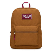 Load image into Gallery viewer, MWC-575STQ Montana West Solid Color Backpack Brown
