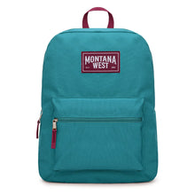 Load image into Gallery viewer, MWC-575STQ Montana West Solid Color Backpack - Turquoise

