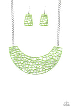 Load image into Gallery viewer, Powerful Prowl - Green ♥ Necklace
