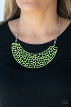 Load image into Gallery viewer, Powerful Prowl - Green ♥ Necklace
