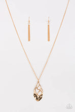 Load image into Gallery viewer, Swank Bank - Gold ♥ Necklace
