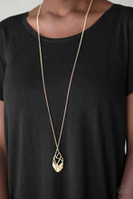 Load image into Gallery viewer, Swank Bank - Gold ♥ Necklace
