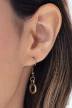 Load image into Gallery viewer, Tasseled Trinket - Brass ♥ Necklace
