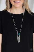 Load image into Gallery viewer, Triassic Era - Blue -  Turquoise ♥ Necklace
