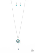 Load image into Gallery viewer, Unlocked - Blue ♥ Necklace
