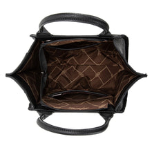 Load image into Gallery viewer, WG145G-8300 Wrangler Embroidered Trapezoid Concealed Carry Tote/Crossbody - Black
