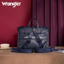 Load image into Gallery viewer, WG190-8319 Wrangler Top Handle Carry Satchel/Laptop Bag/Backpack/Crossbody - Navy
