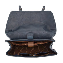 Load image into Gallery viewer, WG190-8319 Wrangler Top Handle Carry Satchel/Laptop Bag/Backpack/Crossbody - Navy
