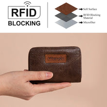 Load image into Gallery viewer, WG200-W053 Wrangler Small Wallet RFID Card Holder - Coffee
