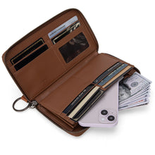 Load image into Gallery viewer, WG2212-W006 Wrangler Southwestern Art Print Wallet - Brown
