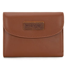 Load image into Gallery viewer, WG263-W076BR Wrangler Tri-Fold Wallet - Brown
