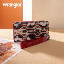 Load image into Gallery viewer, WG302-W006RD Wrangler Aztec Print Wallet - Red
