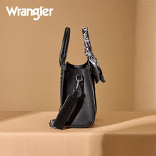 Load image into Gallery viewer, WG331-8120SBK Wrangler Braided Paisley Bandana Tote Bag - Black
