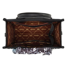 Load image into Gallery viewer, WG331-8120SBK Wrangler Braided Paisley Bandana Tote Bag - Black
