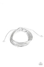 Load image into Gallery viewer, Paparazzi ♥ Glitter-tastic! - Silver ♥ Bracelet

