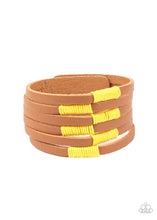 Load image into Gallery viewer, Country Colors Paparazzi Urban Bracelet - Yellow
