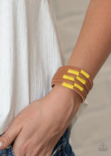 Load image into Gallery viewer, Country Colors Paparazzi Urban Bracelet - Yellow
