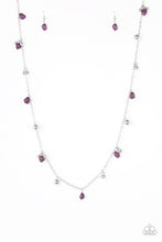 Load image into Gallery viewer, Both Feet On The Ground Paparazzi Necklace - Purple
