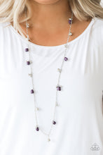 Load image into Gallery viewer, Both Feet On The Ground Paparazzi Necklace - Purple
