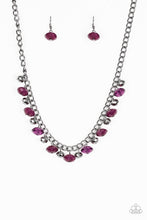 Load image into Gallery viewer, RUNWAY REBEL Paparazzi Necklace - PURPLE
