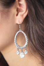 Load image into Gallery viewer, Taboo Trinket Paparazzi Earring - Silver
