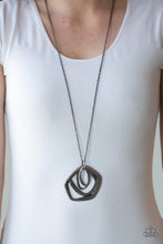 Load image into Gallery viewer, Urban Artisan Paparazzi Necklace - Black Gunmetal
