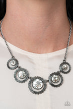 Load image into Gallery viewer, PIXEL Perfect Paparazzi Necklace - Black Gunmetal
