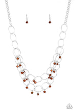 Load image into Gallery viewer, Yacht Tour  Paparazzi Necklace - Brown
