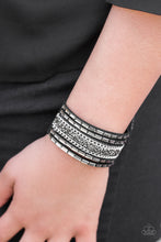 Load image into Gallery viewer, Less Bitter, More Glitter! Paparazzi Urban Bracelet  - Black
