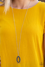 Load image into Gallery viewer, Money Mood Paparazzi Necklace - Black
