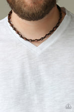 Load image into Gallery viewer, Grunge Rush Paparazzi Urban Necklace - Brown
