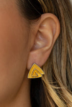 Load image into Gallery viewer, ON BLAST Paparazzi Earring - YELLOW
