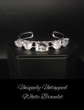 Load image into Gallery viewer, Paparazzi ♥ Uniquely Untapped - White ♥ Cuff Bracelet - November 2022 Life Of The Party
