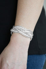 Load image into Gallery viewer, Girls Do It Better Paparazzi Urban Snap Bracelet  - White
