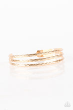 Load image into Gallery viewer, Eastern Empire Paparazzi Cuff Bracelet - Gold
