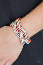 Load image into Gallery viewer, Bring On The Bling Paparazzi Urban Bracelet  - Orange
