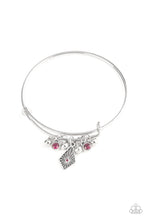 Load image into Gallery viewer, Treasure Charms Paparazzi Bracelet - Pink
