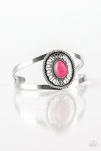 Load image into Gallery viewer, Deep In The TUMBLEWEEDS Paparazzi Cuff Bracelet - Pink
