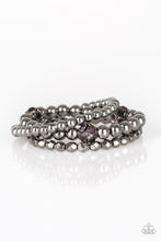 Load image into Gallery viewer, Noticeably Noir Paparazzi Bracelet  - Purple
