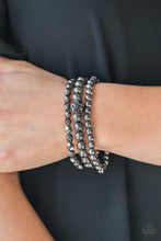 Load image into Gallery viewer, Noticeably Noir Paparazzi Bracelet  - Purple
