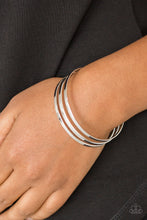 Load image into Gallery viewer, Street Sleek Paparazzi Cuff Bracelet - Silver
