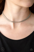 Load image into Gallery viewer, If You Dare Paparazzi Necklace - Silver

